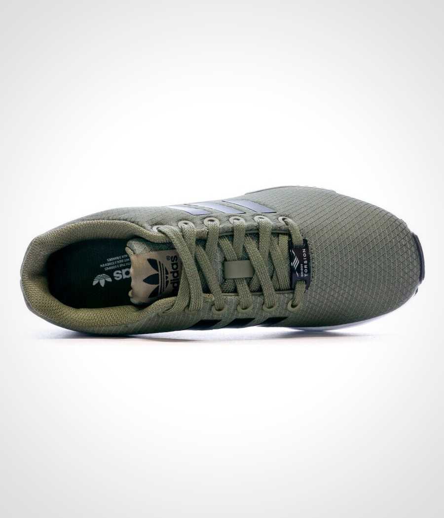 Adidas zx discount flux verde militar