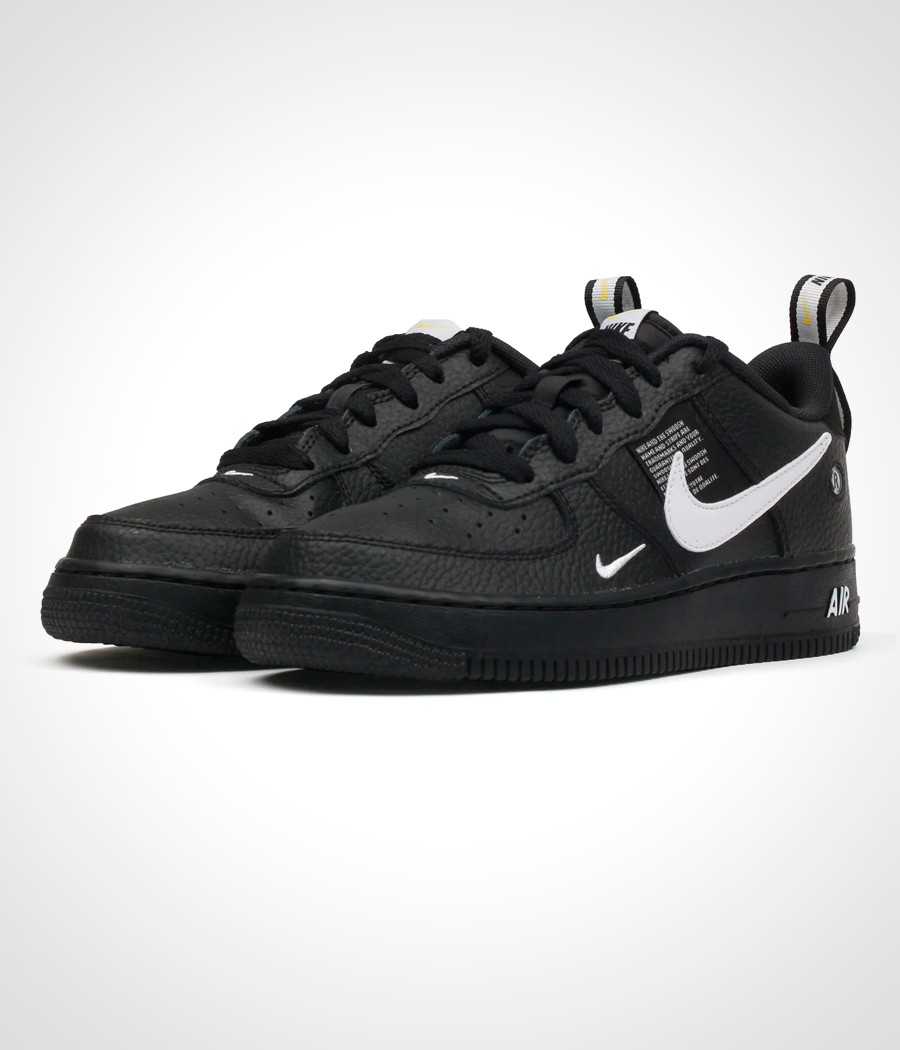 Air force 1 clearance utility black white (gs)