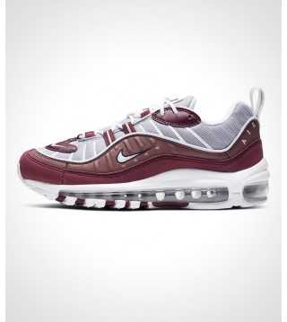 Burgundy air max hot sale 98